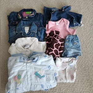 9 Piece Baby Girls Bundle